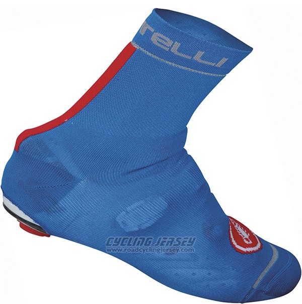 2014 Castelli Shoes Cover Cycling Bluee
